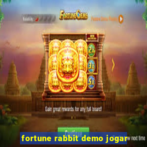 fortune rabbit demo jogar