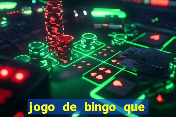 jogo de bingo que ganha dinheiro no pix