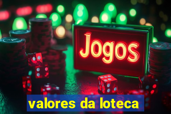 valores da loteca