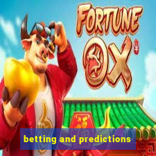 betting and predictions