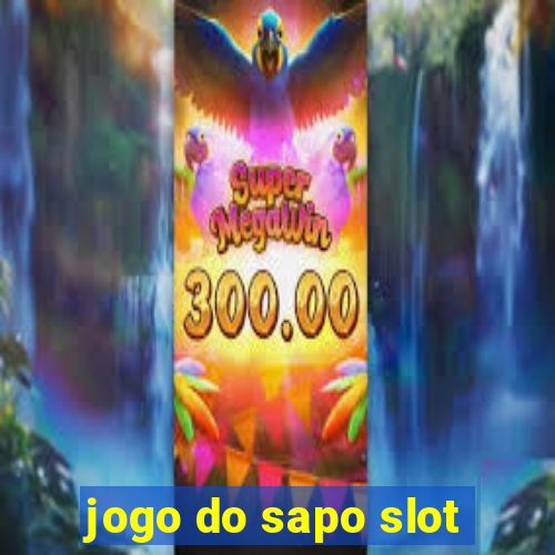 jogo do sapo slot