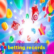 betting records