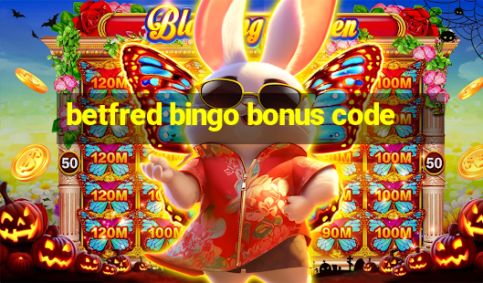 betfred bingo bonus code