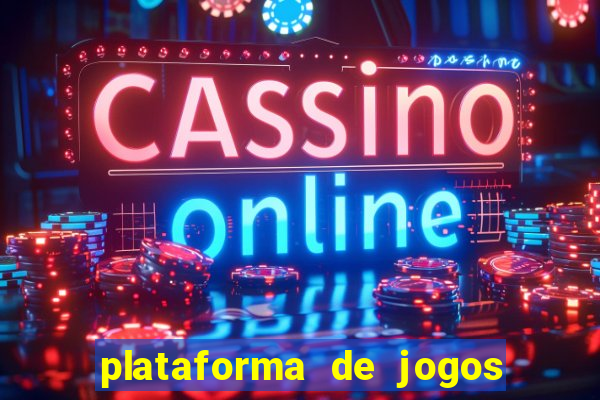 plataforma de jogos nova pagando