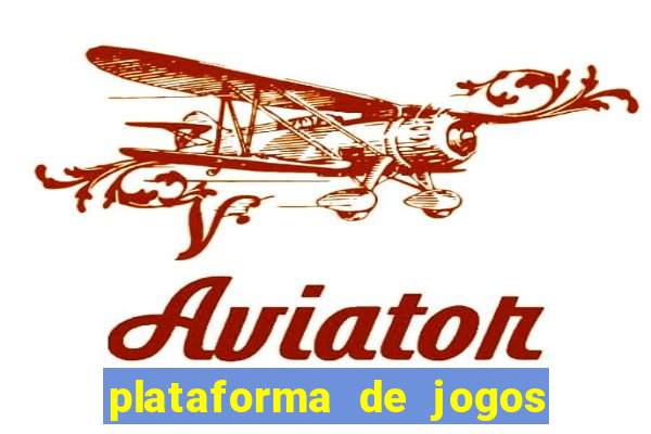 plataforma de jogos nova pagando