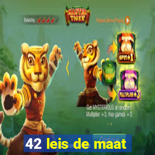 42 leis de maat