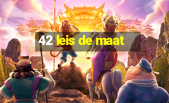 42 leis de maat