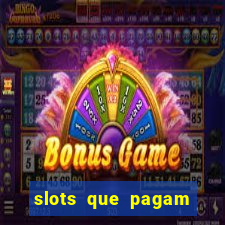 slots que pagam dinheiro real no pix