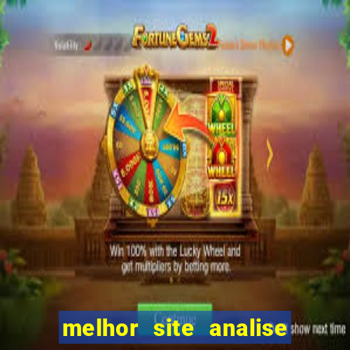 melhor site analise de jogos