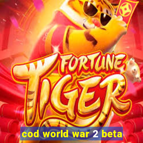 cod world war 2 beta