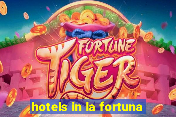 hotels in la fortuna