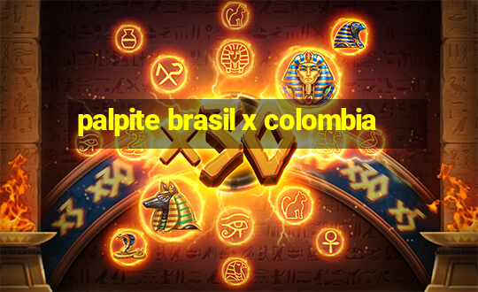 palpite brasil x colombia