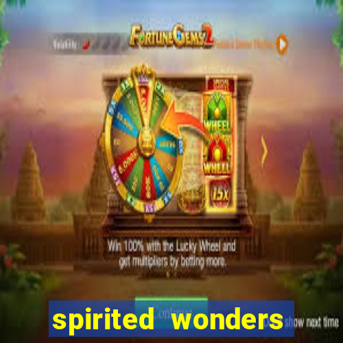 spirited wonders slot demo