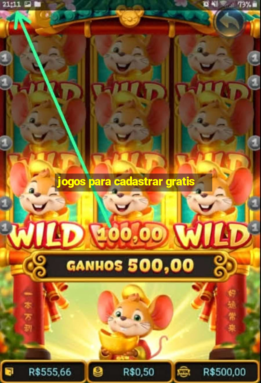 jogos para cadastrar gratis