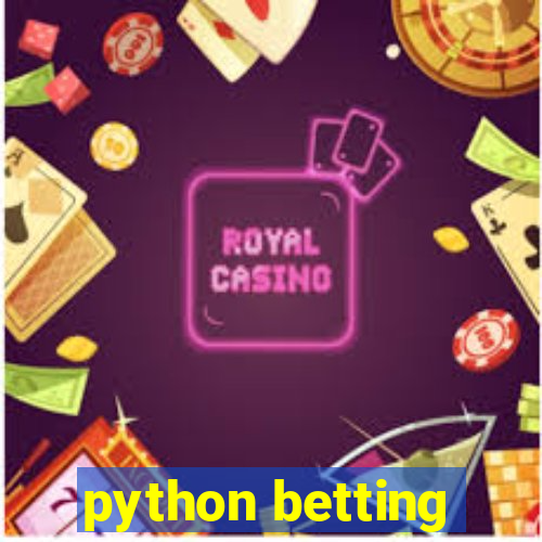 python betting