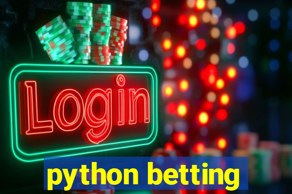 python betting