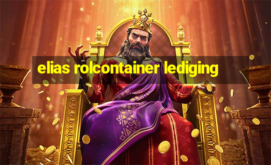 elias rolcontainer lediging