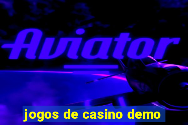 jogos de casino demo