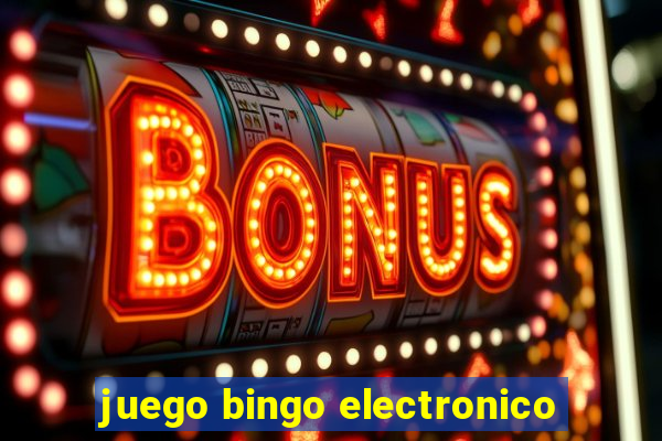 juego bingo electronico