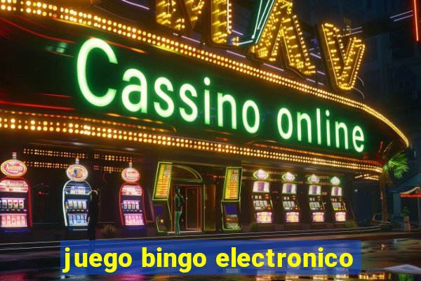 juego bingo electronico