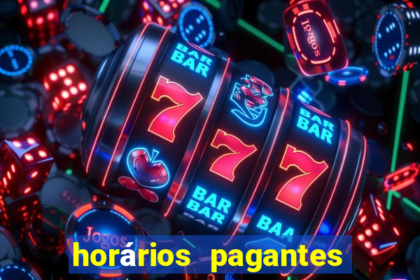 horários pagantes pg soft