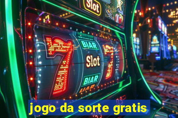 jogo da sorte gratis