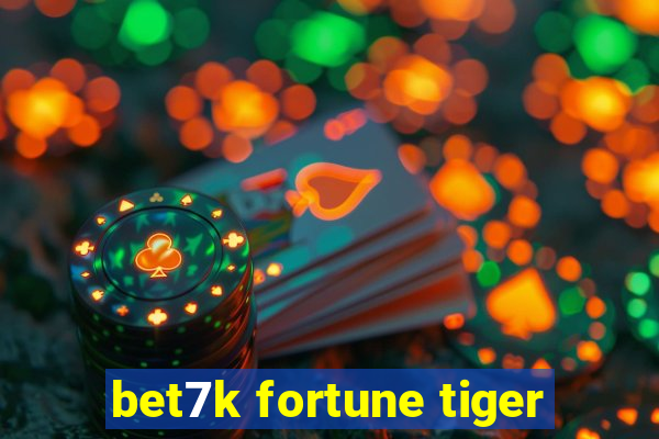 bet7k fortune tiger