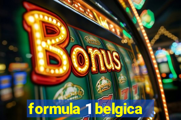 formula 1 belgica