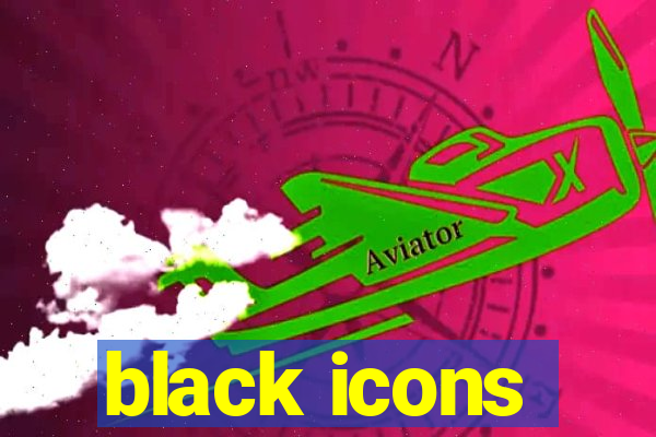 black icons