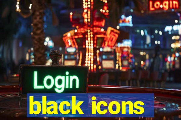 black icons