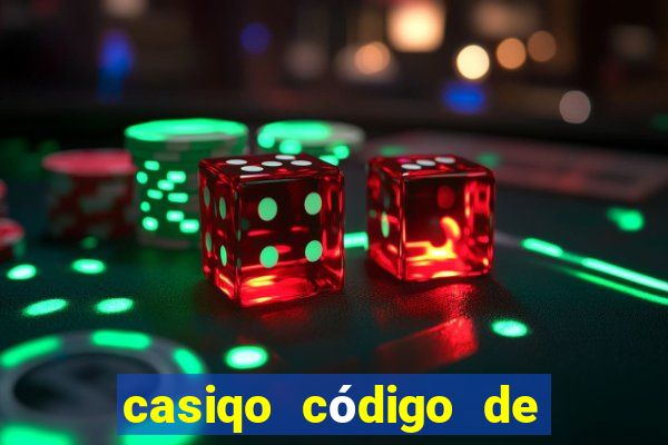 casiqo código de bono de casino