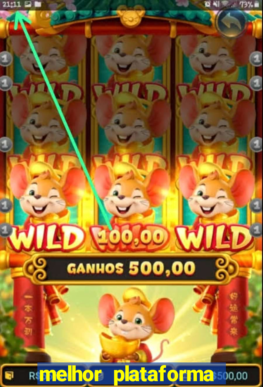 melhor plataforma de slot