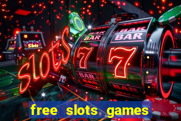 free slots games real money