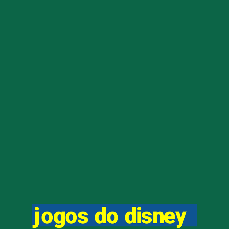 jogos do disney