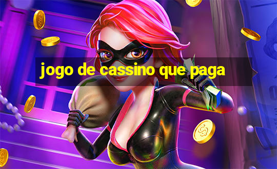 jogo de cassino que paga