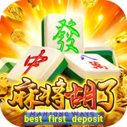 best first deposit bingo bonus