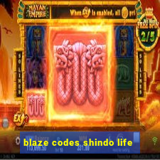 blaze codes shindo life