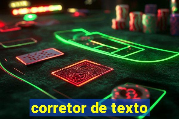 corretor de texto