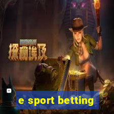 e sport betting