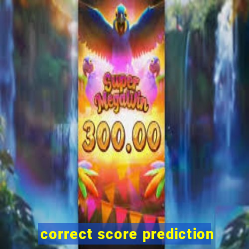 correct score prediction