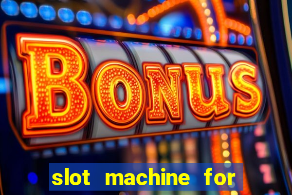 slot machine for home bar