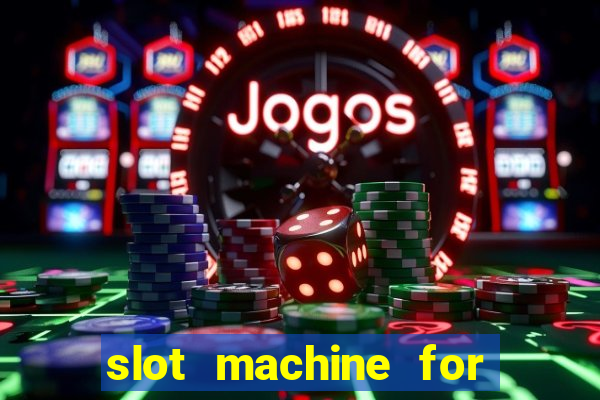 slot machine for home bar