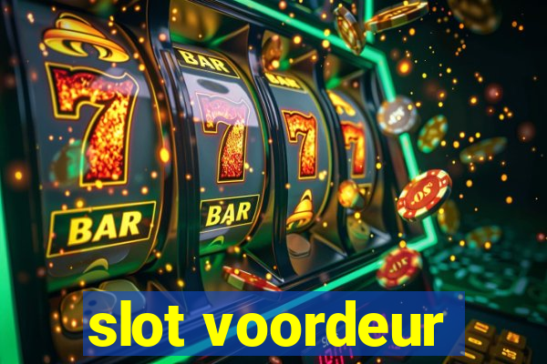 slot voordeur