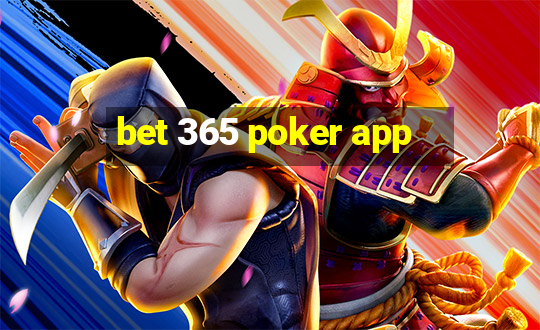 bet 365 poker app