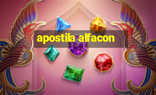 apostila alfacon