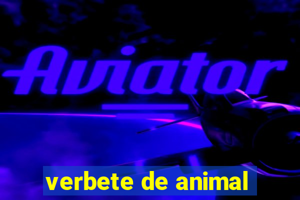 verbete de animal