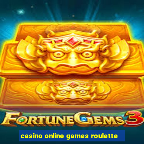 casino online games roulette