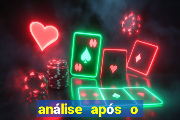 análise após o jogo de futebol