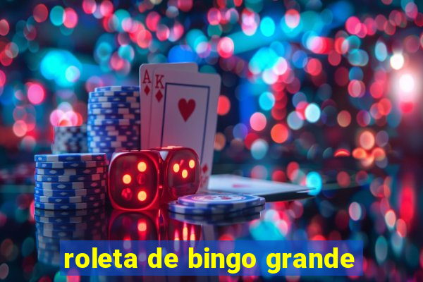 roleta de bingo grande