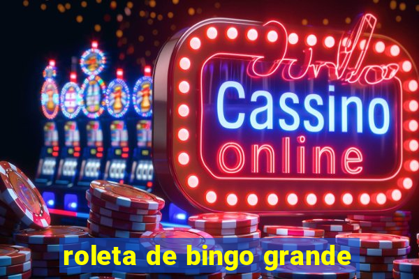 roleta de bingo grande